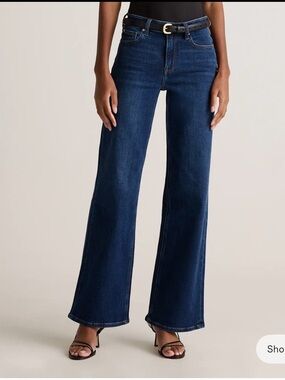 Quince Bella wide leg stretch denim 28x32